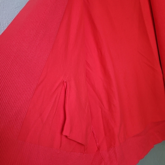 Verve Ami Orang Open Front Cardigan Women XL - Picture 6 of 9